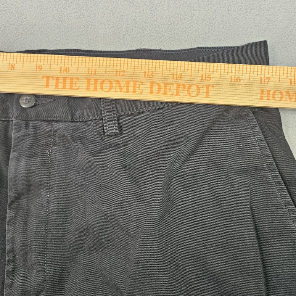 Vintage Polo Ralph Lauren Chino Pants Mens 35x32 Fits (34x31) Black Classic Prep - Picture 10 of 14